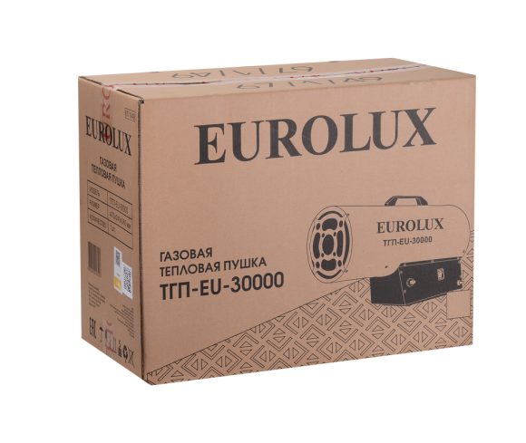 Тепловая газовая пушка Eurolux ТГП-EU-30000 Тепловая газовая пушка Eurolux ТГП-EU-30000