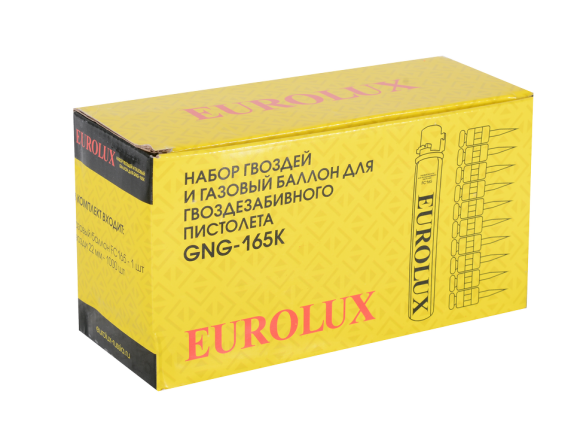 Газовый гвоздезабивной пистолет (нейлер) GNG-165К Eurolux Газовый гвоздезабивной пистолет (нейлер) GNG-165К Eurolux